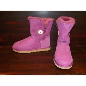 Women’s UGG Bailey Button Sugar Plum Purple Boots
